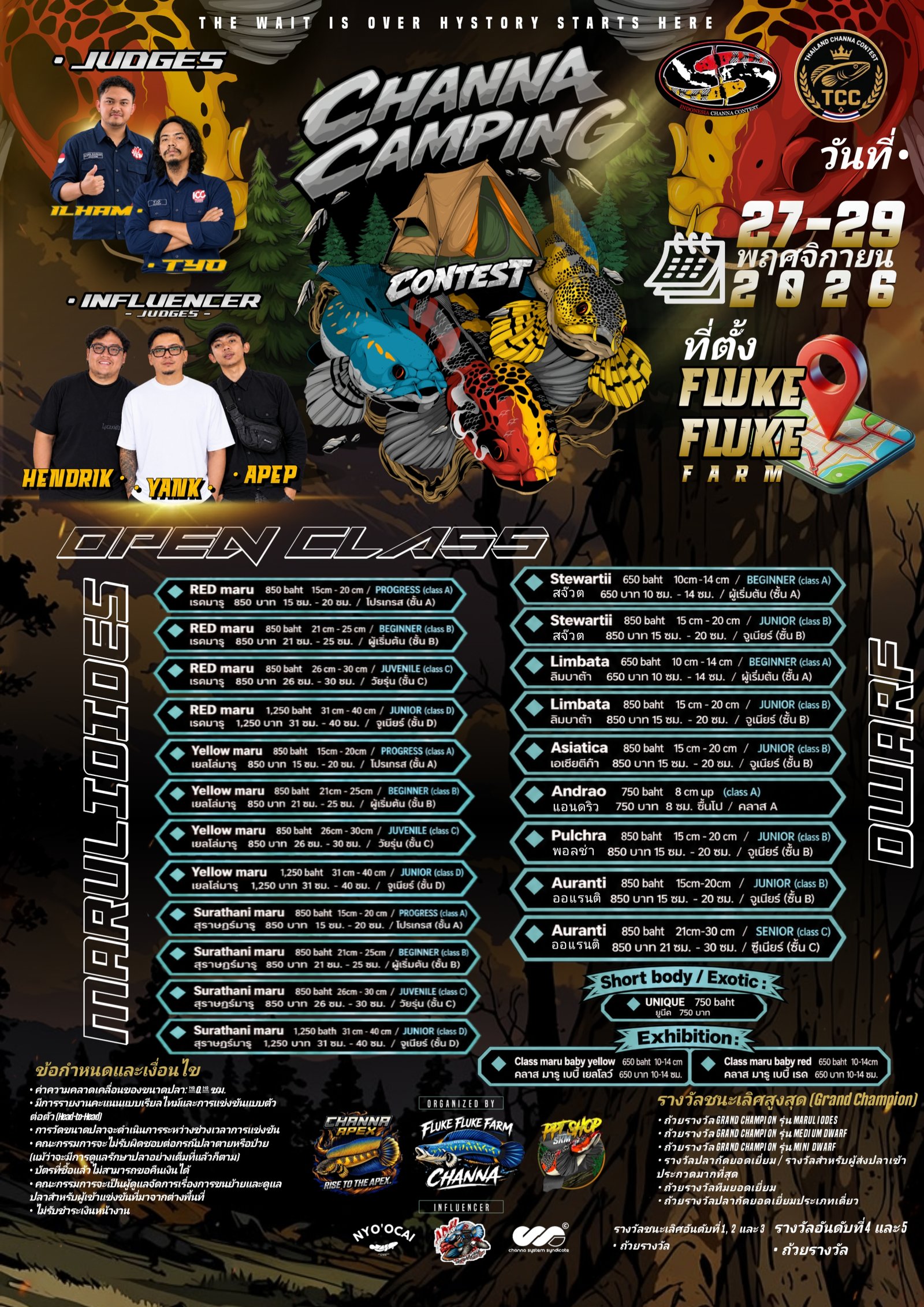 Thailand Channa Contest